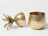 Mid Century Brass Pineapple Ice Bucket