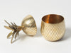 Mid Century Brass Pineapple Ice Bucket