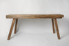 Antique Dutch Rustic Oak Console Table
