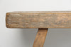 Antique Dutch Rustic Oak Console Table