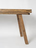 Antique Dutch Rustic Oak Console Table