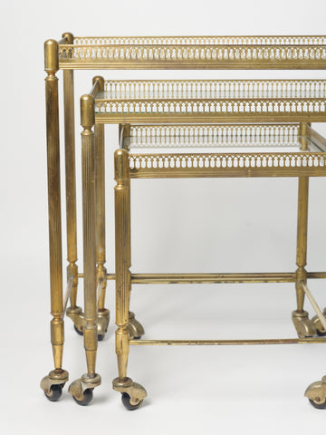 Mid Century French Nesting Tables