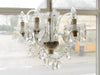 Beautiful Vintage 5 arm Venetian Chandelier