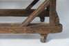 Antique Industrial Wooden Trolley Rack