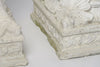 Pair Vintage French Reconstituted Stone Plinths