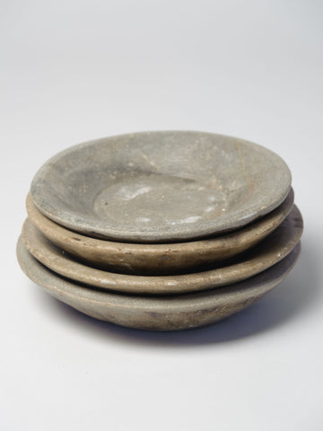Vintage Rajasthan Marble Stone Bowls