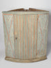 Antique 18th Century Swedish Gustavian Corner hanging cupboard