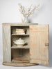 Antique 18th Century Swedish Gustavian Corner hanging cupboard