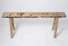 Vintage Rustic Elm Bench