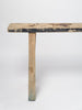 Vintage Rustic Elm Bench