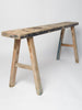 Vintage Rustic Elm Bench