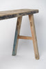 Vintage Rustic Elm Bench
