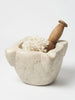 Antique 18th Century French Mortars with Wooden Pestles