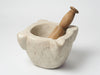Antique 18th Century French Mortars with Wooden Pestles