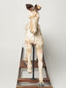 Antique Swedish Dry scraped Rocking Horse
