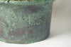 Antique French Verdigris Copper Pot