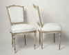 Antique French Louis XVI Upholstered Chairs
