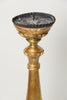 Antique 19th Century French Gilt Pricket Candlestick