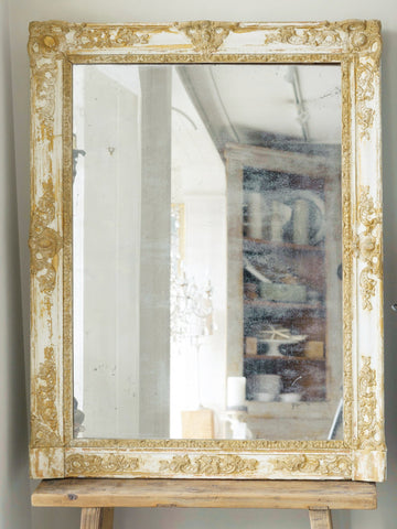 Antique French 19th Century Large Mirror