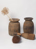 Antique Nepalese Wooden Pots