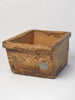 Antique Japanese Wooden Box with metal repair