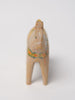Antique Swedish hand painted Dala horse (tiny)