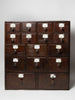 Antique 19th Century medical botany apothecary drawers