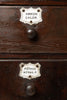 Antique 19th Century medical botany apothecary drawers