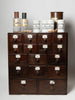 Antique 19th Century medical botany apothecary drawers