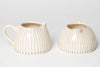 Wonki ware bell shape jugs 500ml in vertical stripes