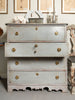 Antique Swedish painted commode