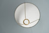 Handmade Dutch Frezoli lampshade in soft touch cotton 65cm