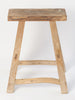 Vintage Rustic Elm Stools