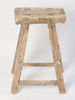 Vintage Rustic Elm Stools