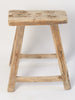 Vintage Rustic Elm Stools