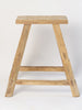Vintage Rustic Elm Stools