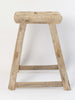 Vintage Rustic Elm Stools