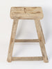 Vintage Rustic Elm Stools
