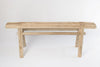 Vintage Rustic Elm Pig Benches