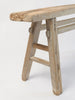 Vintage Rustic Elm Pig Benches