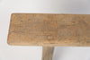 Vintage Rustic Elm Pig Benches