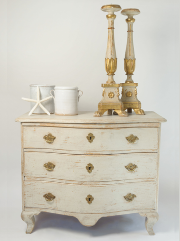 Antique Swedish Rococo Commode