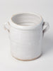 Antique White Italian Confit Pots