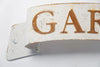 Handcrafted Metal Garden Sign