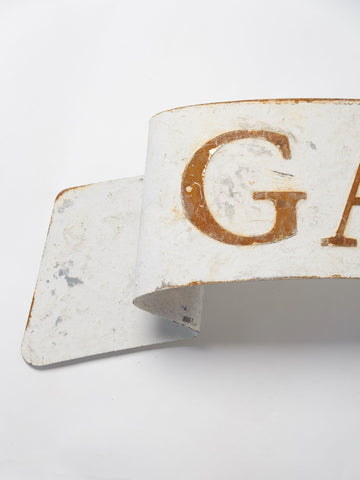 Handcrafted Metal Garden Sign