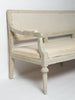 Antique Swedish Gustavian Sofa, dryscraped
