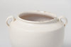 Antique French White Glazed confit pot from Toulouse