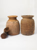 Antique Nepalese Wooden Pots