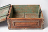 Antique 19th Century Swedish Writing box, dryscraped