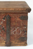 Antique 19th Century Swedish Marriage chest, dated 1835